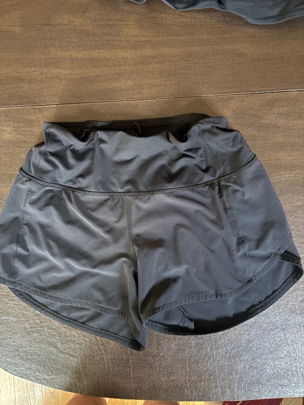 Lululemon black athletic shorts